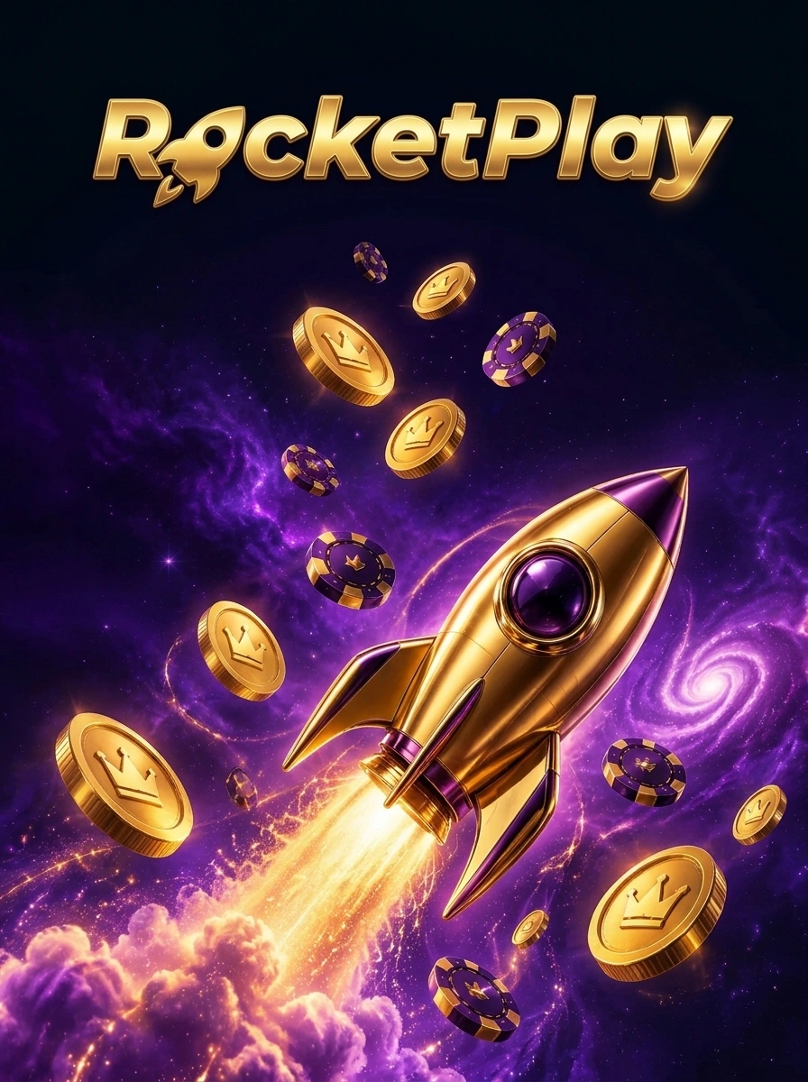 Vorschau der Affiliate-Landingpage für RocketPlay